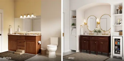 bath design chic functional